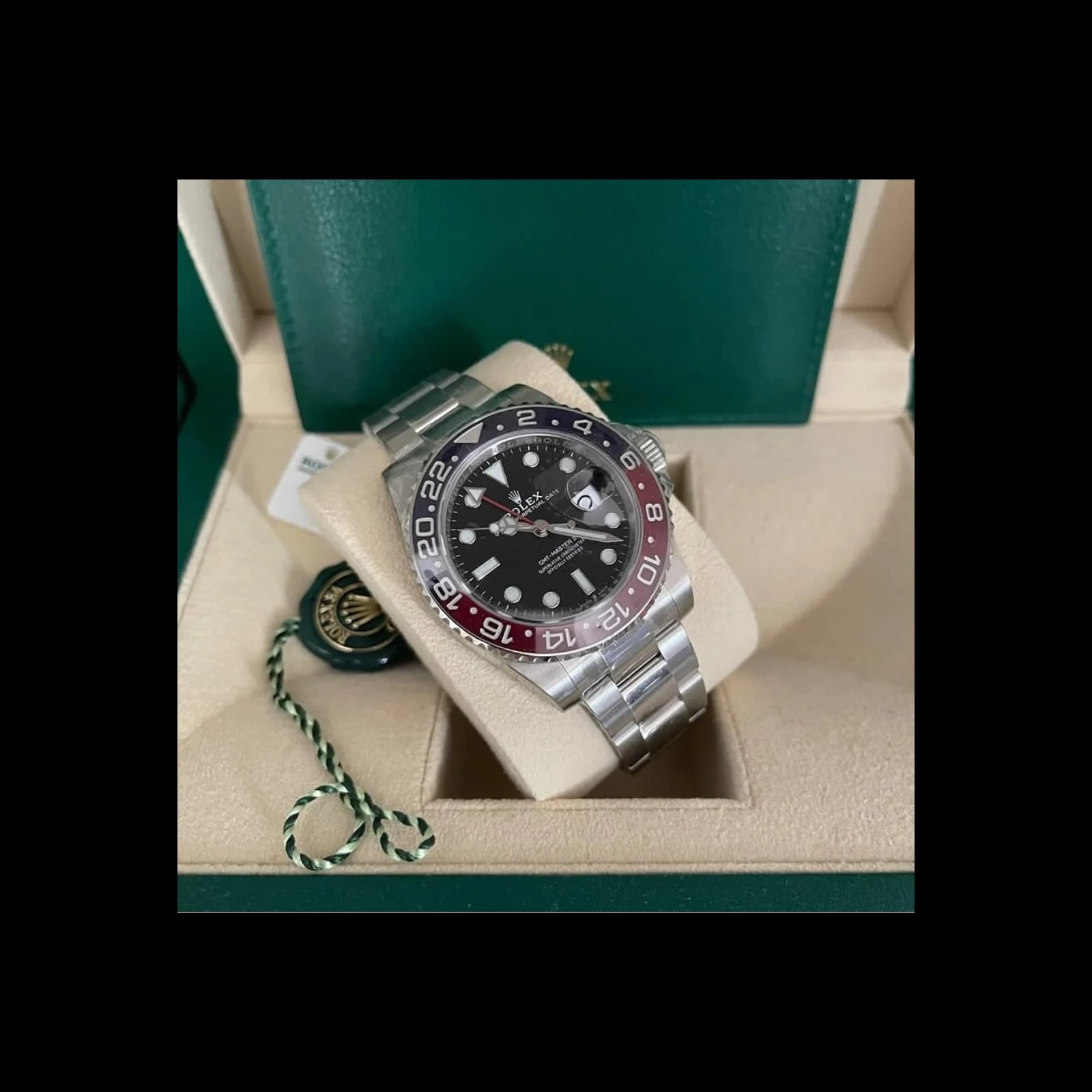 GMT-Master II Stainless Steel / BLRO / Oyster