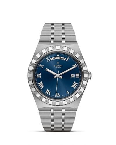 Royal Day-Date 41 Stainless Steel / Blue - Roman thumb