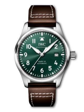 Pilot's Watch Mark XX Stainless Steel / Green thumb