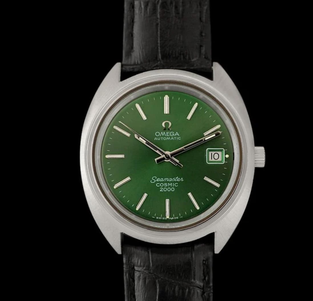 Seamaster Cosmic 2000 / Green thumb