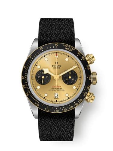 Heritage Black Bay Chronograph S&G / Champagne / Textile thumb