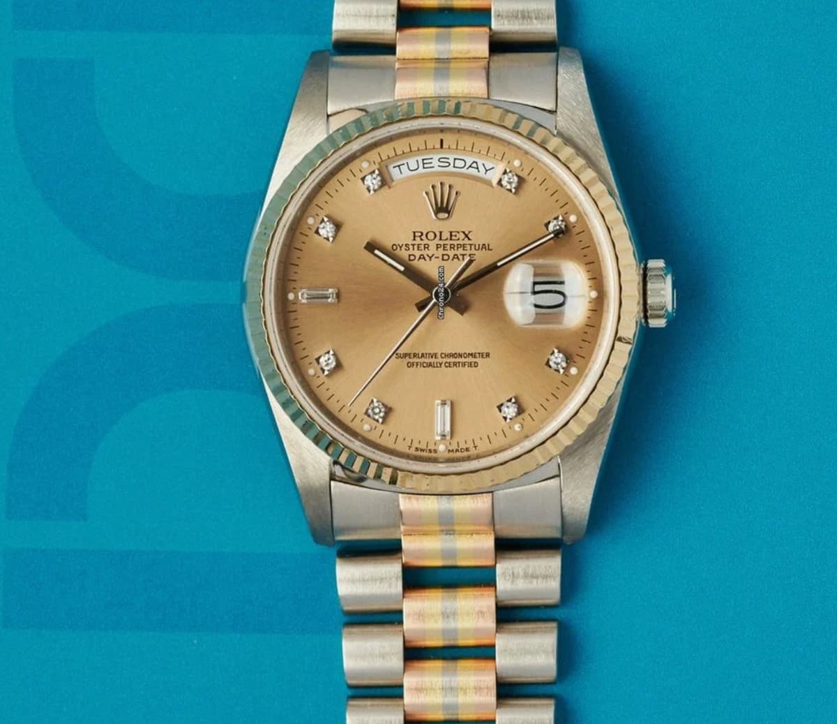 Day-Date 36 Tridor / Computer / Diamond thumb