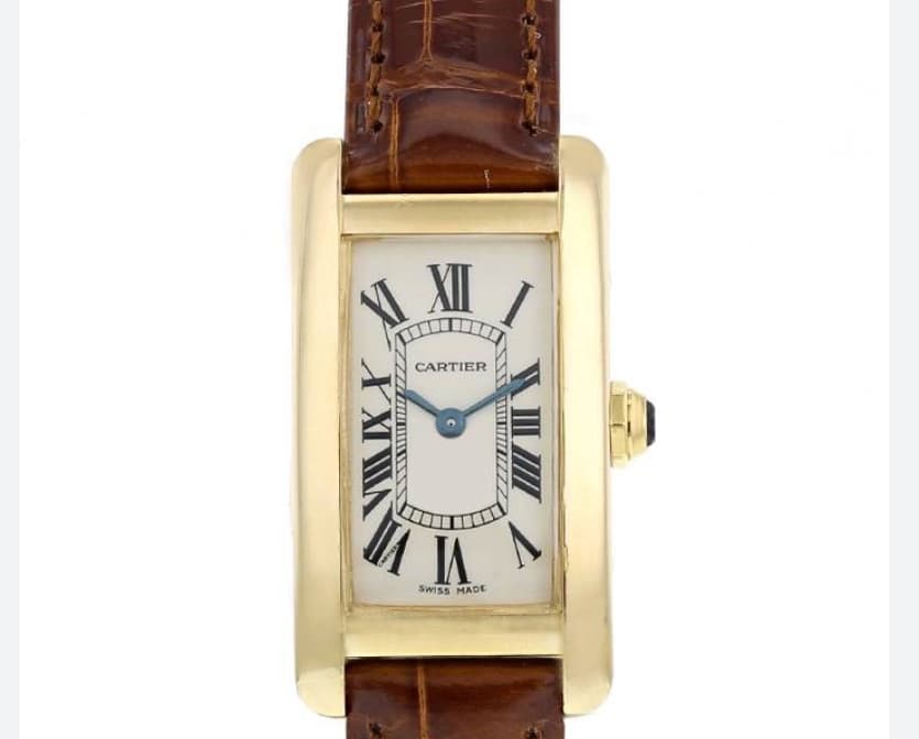 Tank Américaine Yellow Gold Quartz thumb