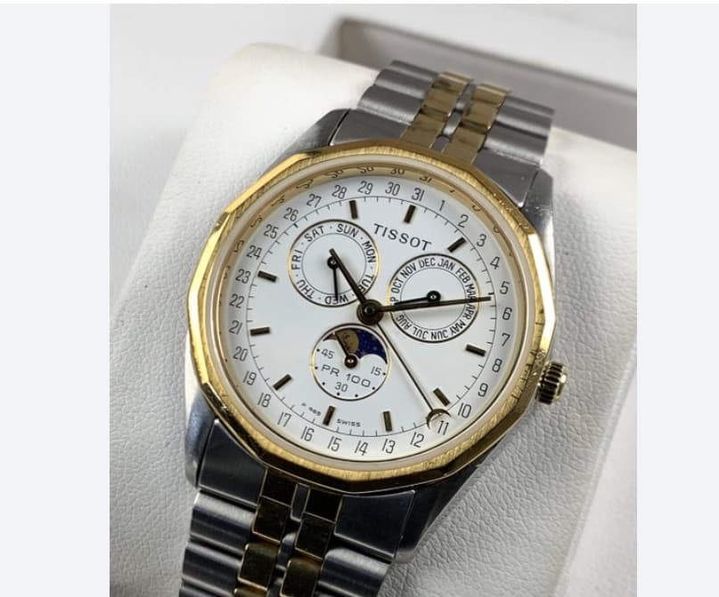 PR 100 Full Calendar Moonphase Quartz thumb