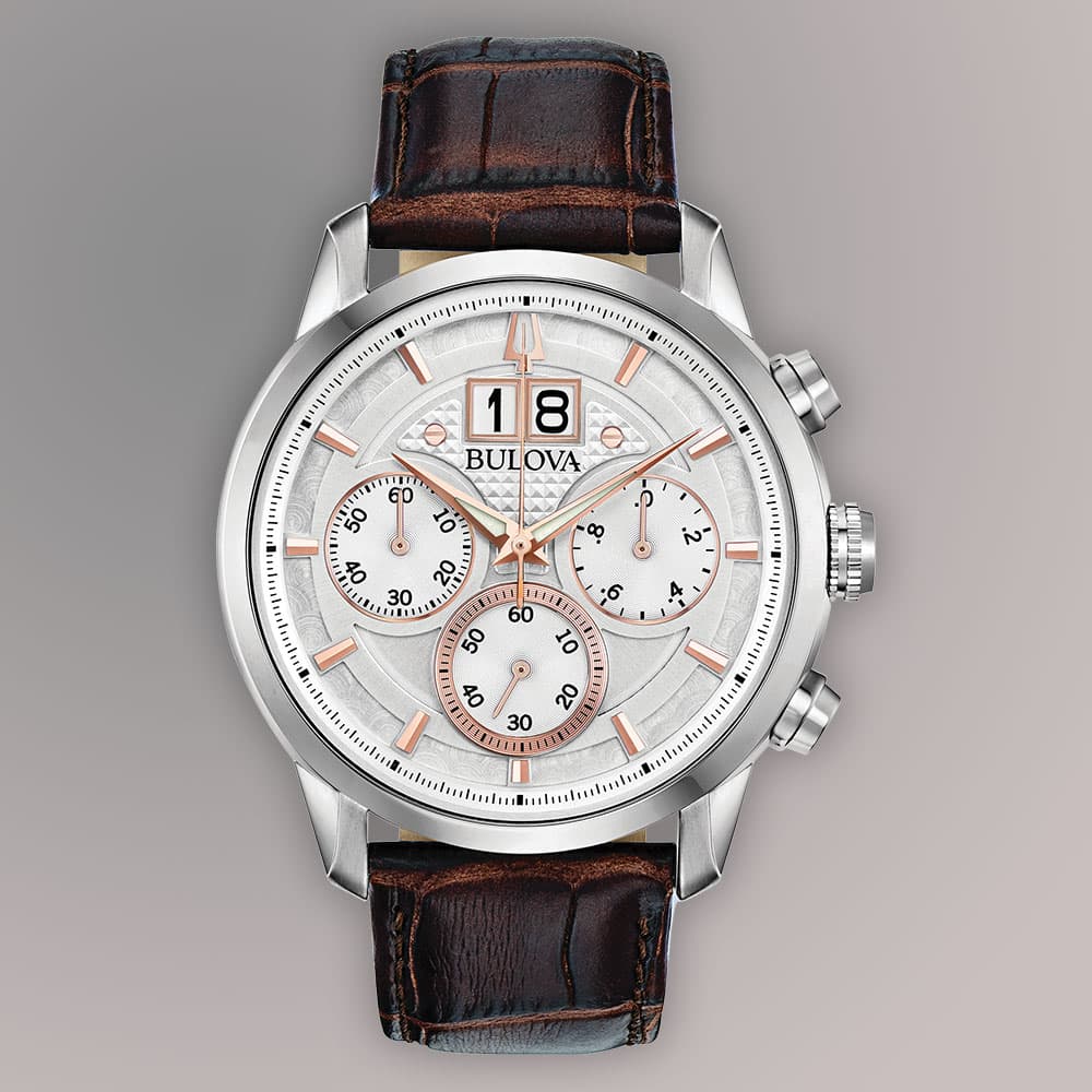 Chrono Mens Watches BLV 96B309 thumb