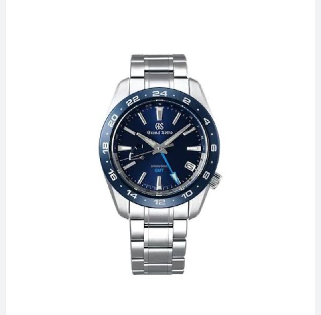 Spring Drive GMT SBGE255 Blue thumb