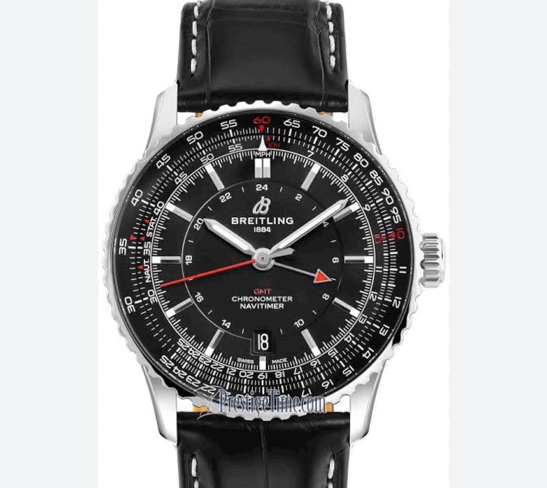 Navitimer Automatic GMT 41 Black thumb
