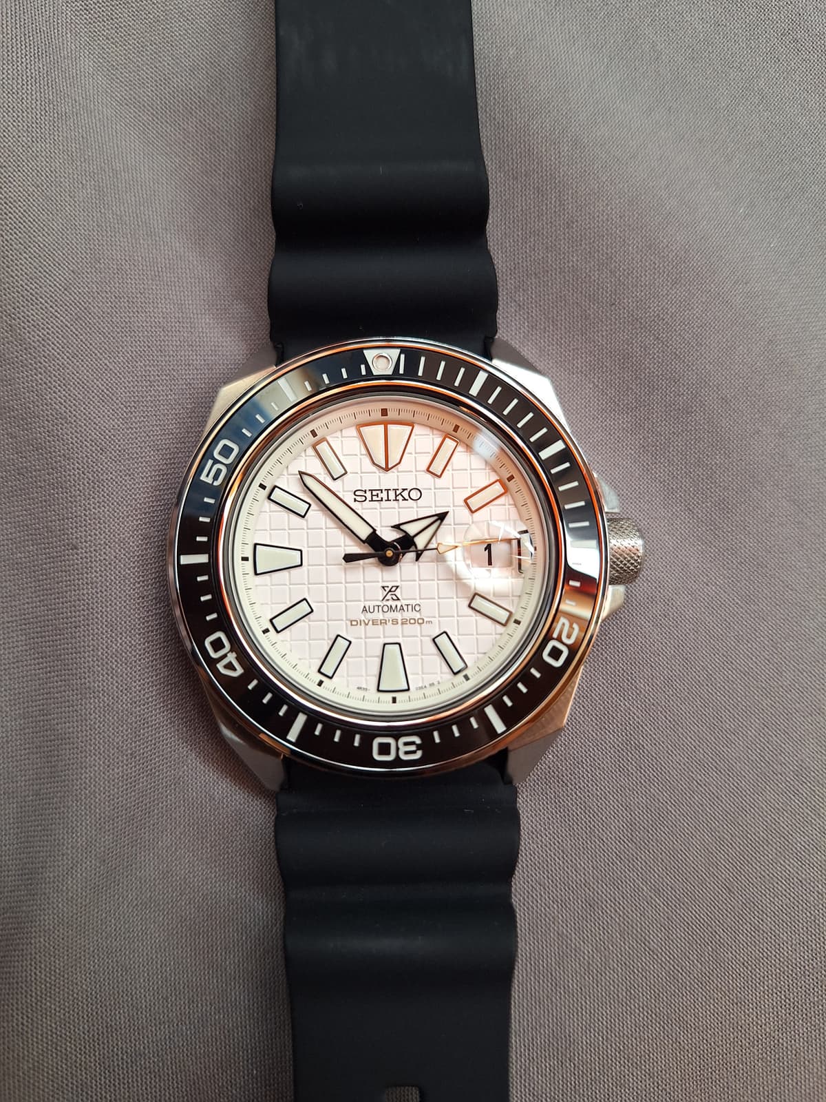 Prospex SRPE37K1 King Samurai White Dial thumb