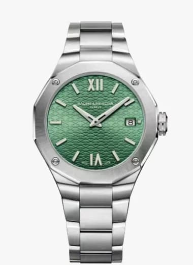 Riviera 36 Stainless Steel / Green thumb