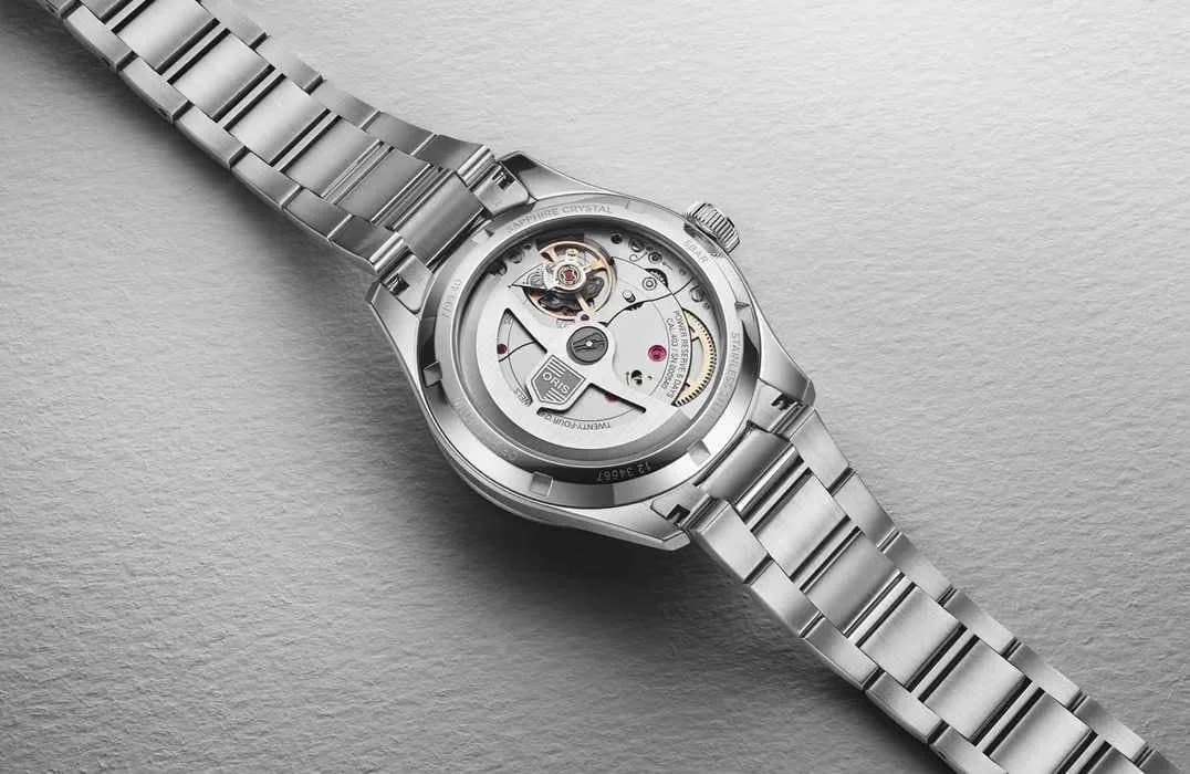 Thumb Big Crown Pointer Date Calibre 403 Stainless Steel / Green / Bracelet