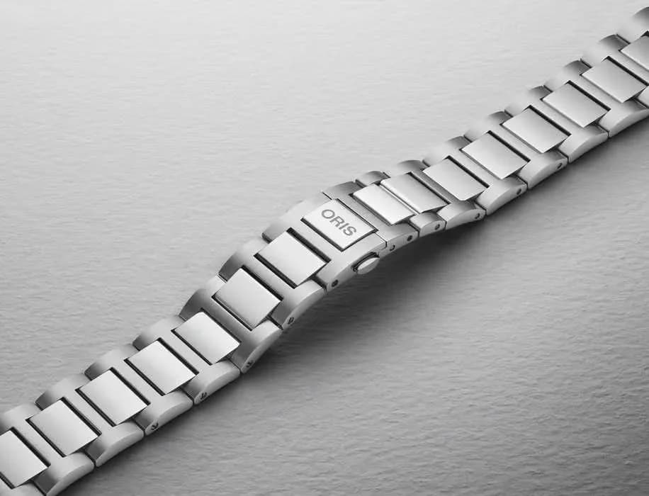 Thumb Big Crown Pointer Date Calibre 403 Stainless Steel / Green / Bracelet