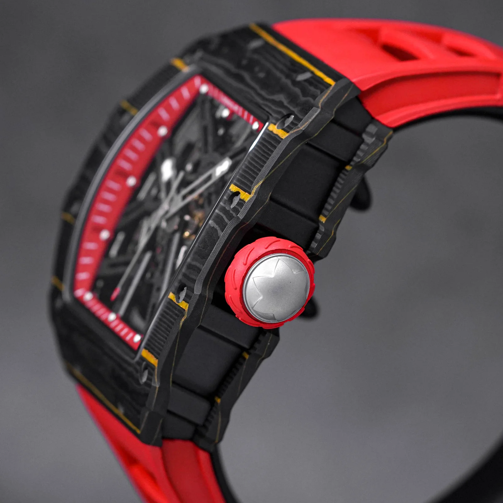 Thumb NTPT Carbon Fiber Silverstone Circuit Red Black