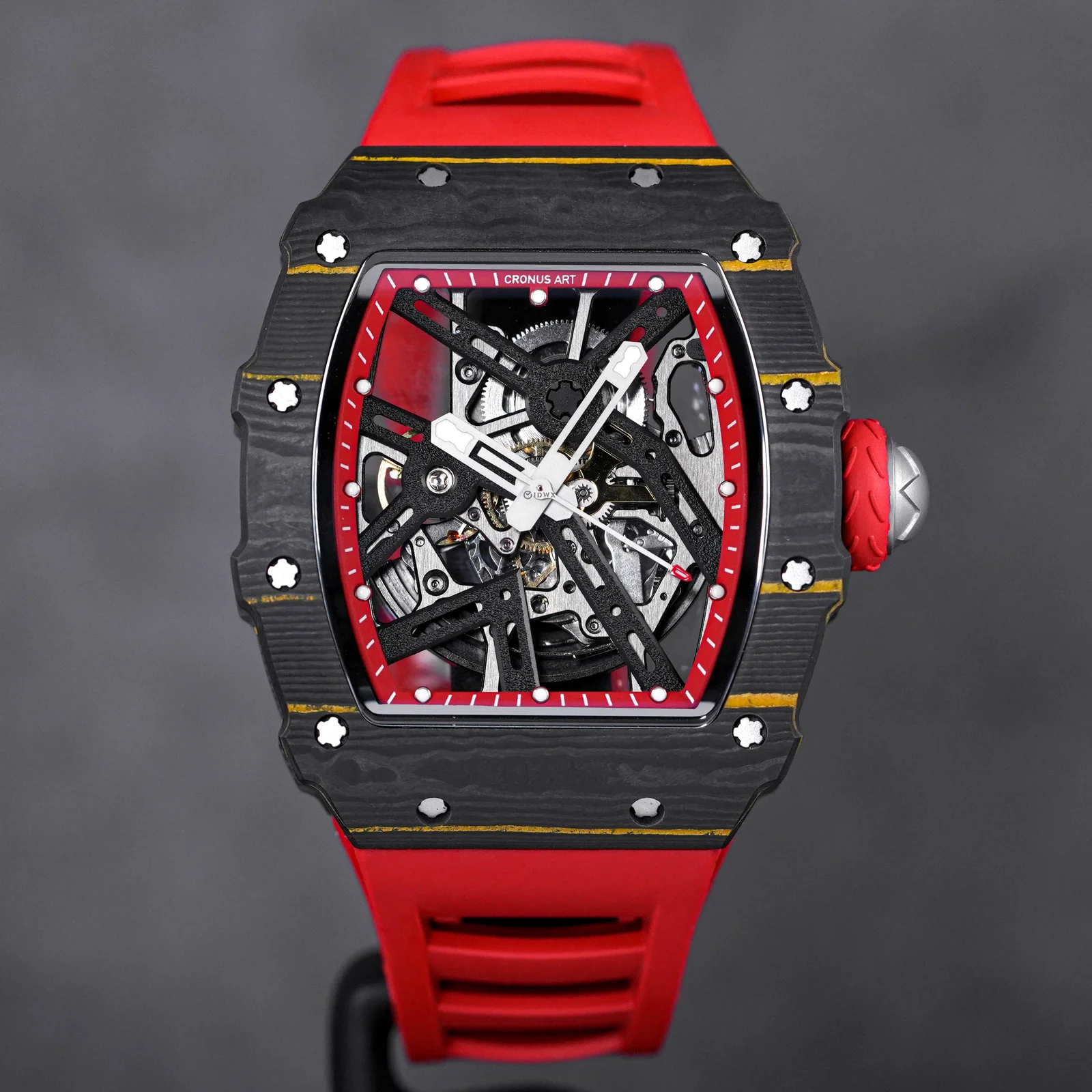 Thumb NTPT Carbon Fiber Silverstone Circuit Red Black