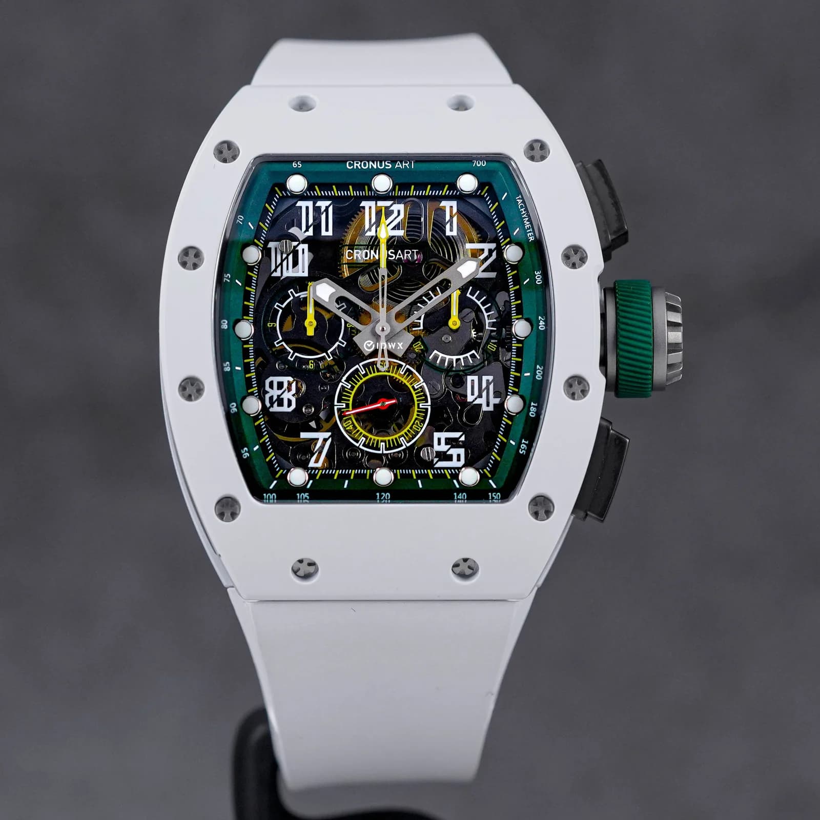 Thumb Cronus Art Track Chronograph White Carbon