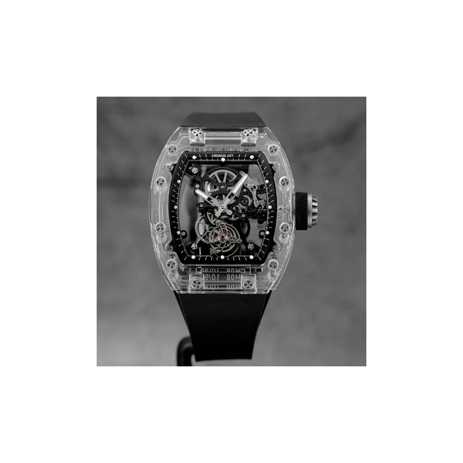 Tourbillon Sapphire Black