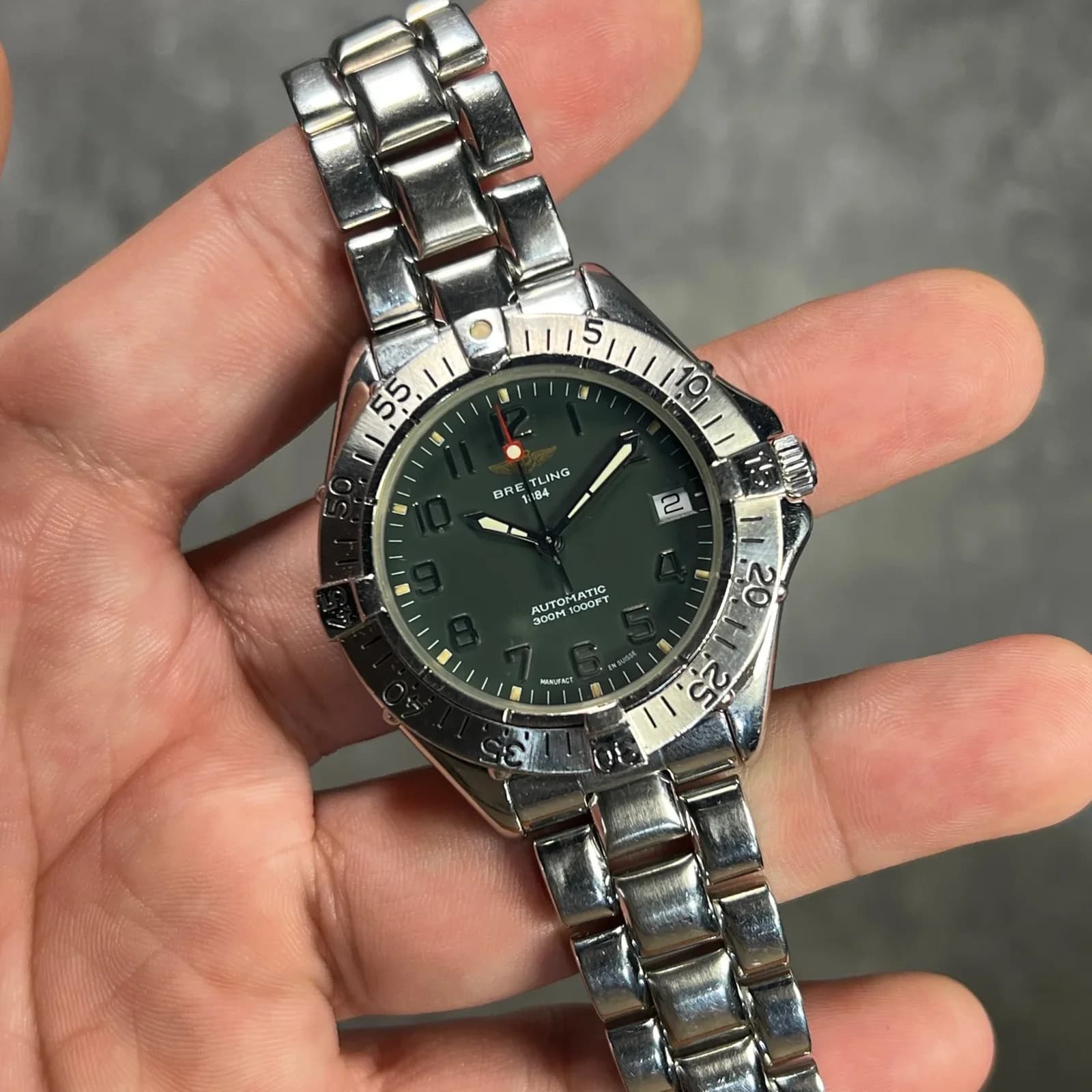 Thumb Colt 38 Automatic Grey / Stainless Steel