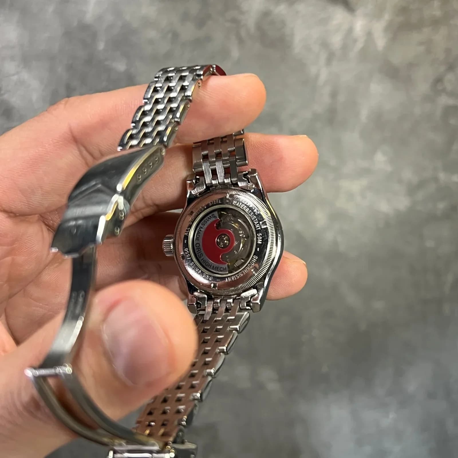 Thumb Big Crown Complication Stainless Steel / Silver / Bracelet