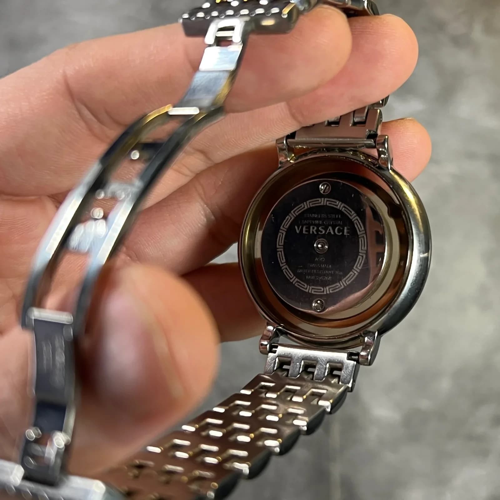 Thumb Versace Venus A9Q VFH Stainless Steel Black Dial with Diamond & Red Blazing Topaz (LX2166)