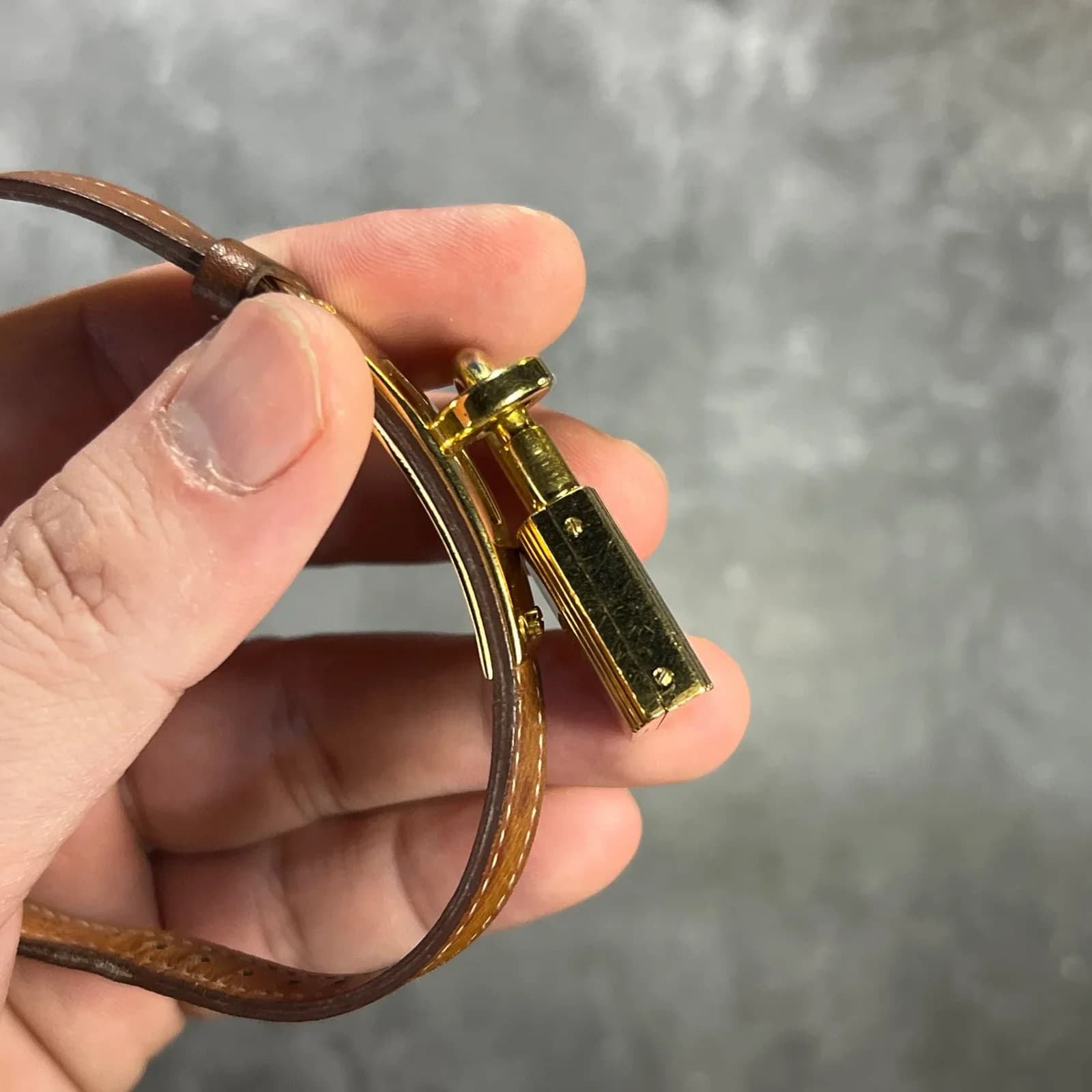 Thumb VINTAGE HERMES KELLY PADLOCK