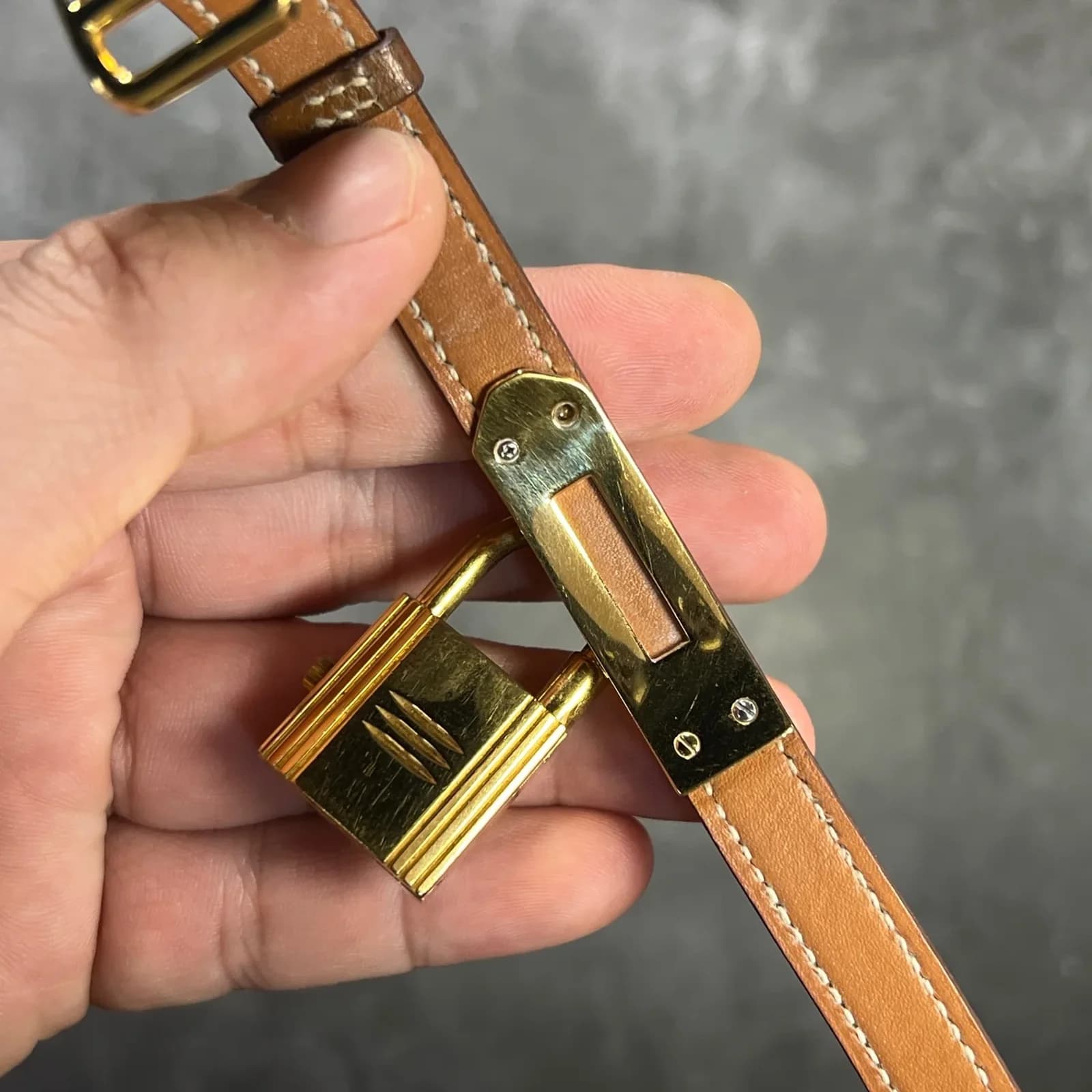 Thumb VINTAGE HERMES KELLY PADLOCK