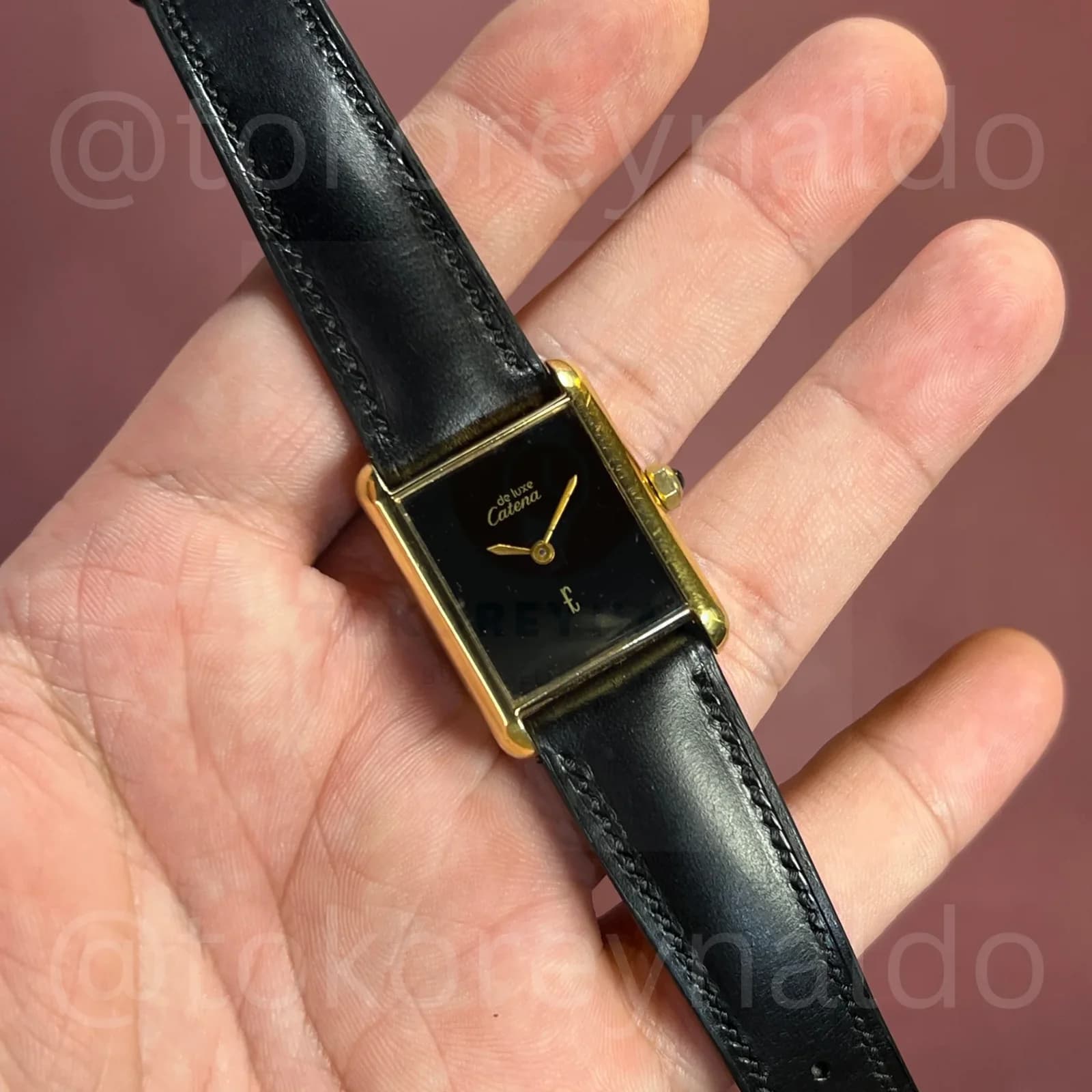Thumb VINTAGE CATENA DE LUXE TANK 18K