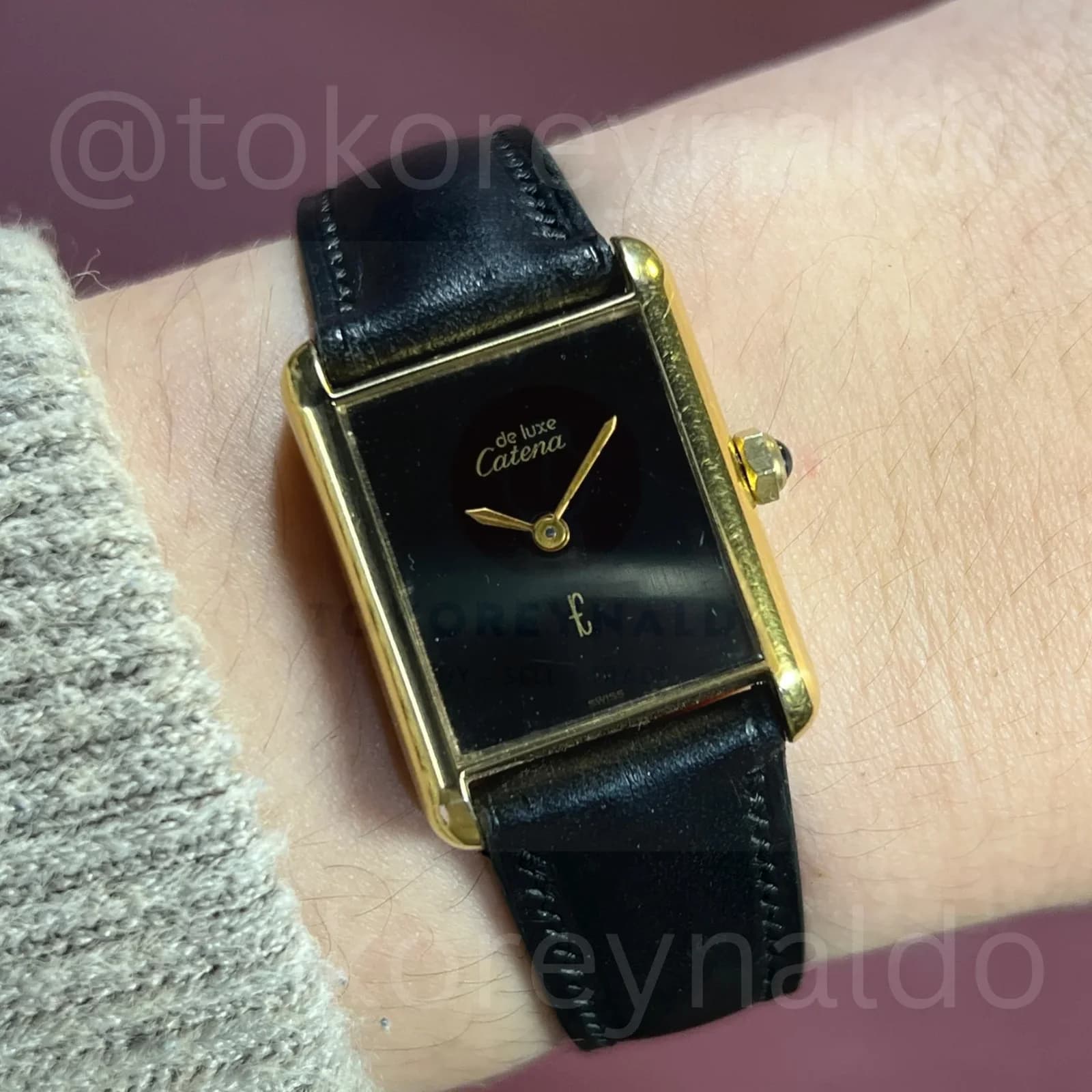 Thumb VINTAGE CATENA DE LUXE TANK 18K