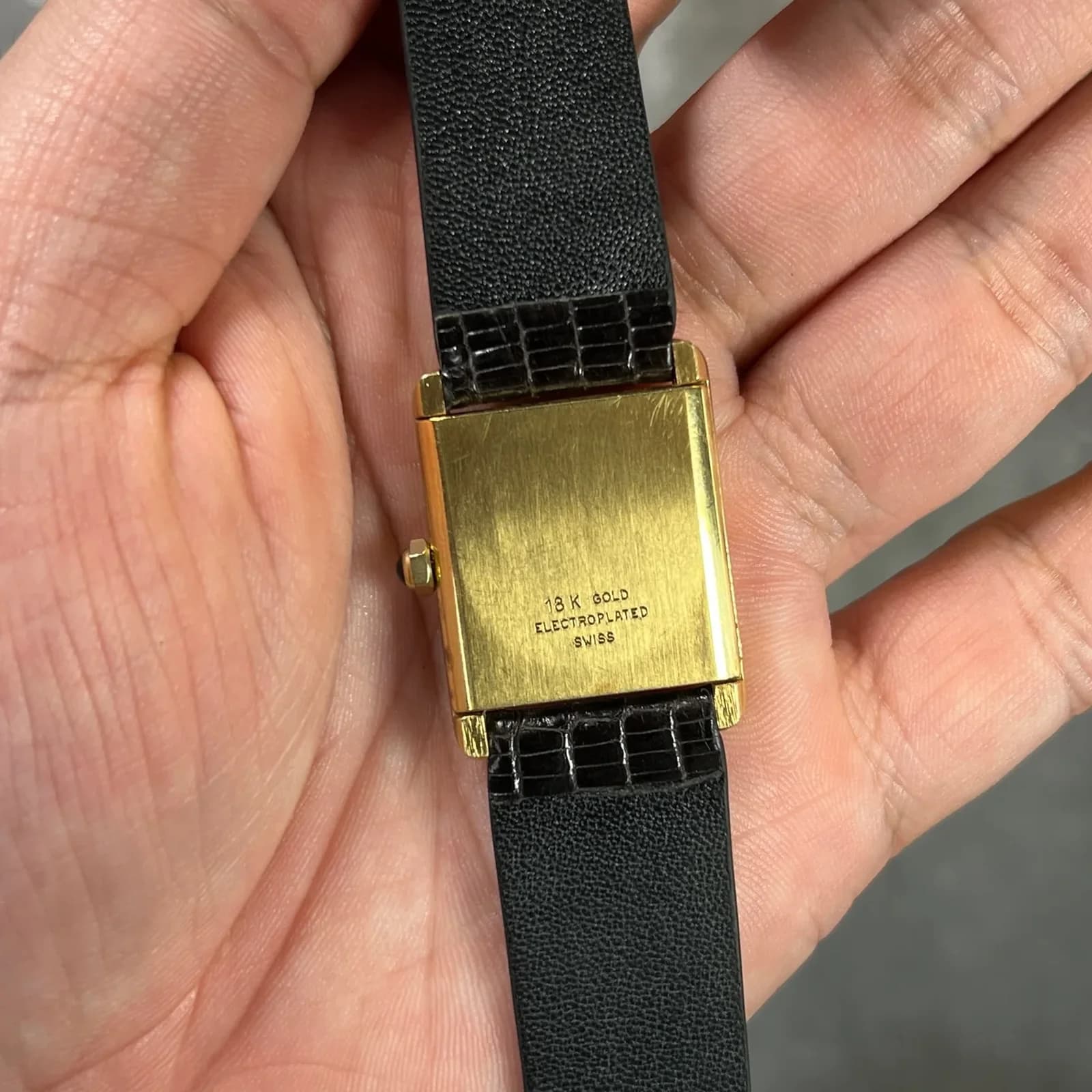 Thumb VINTAGE CATENA DE LUXE TANK 18K
