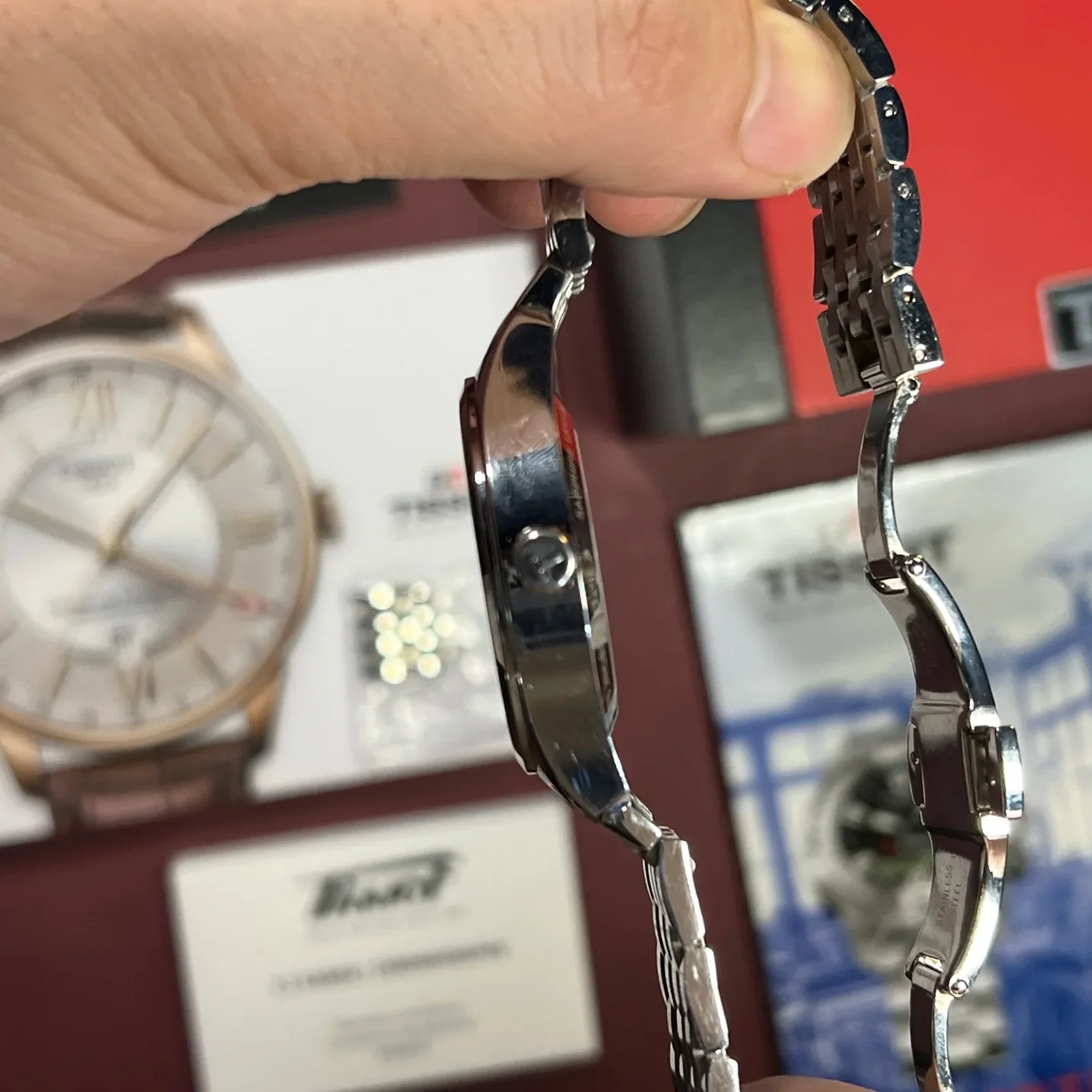 Thumb T-One Automatic Silver / Bracelet