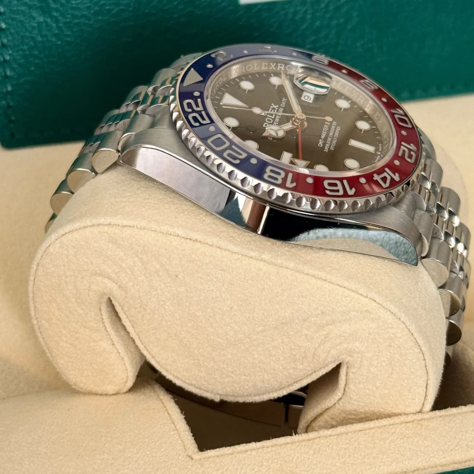 Thumb GMT-Master II Stainless Steel / BLRO / Jubilee