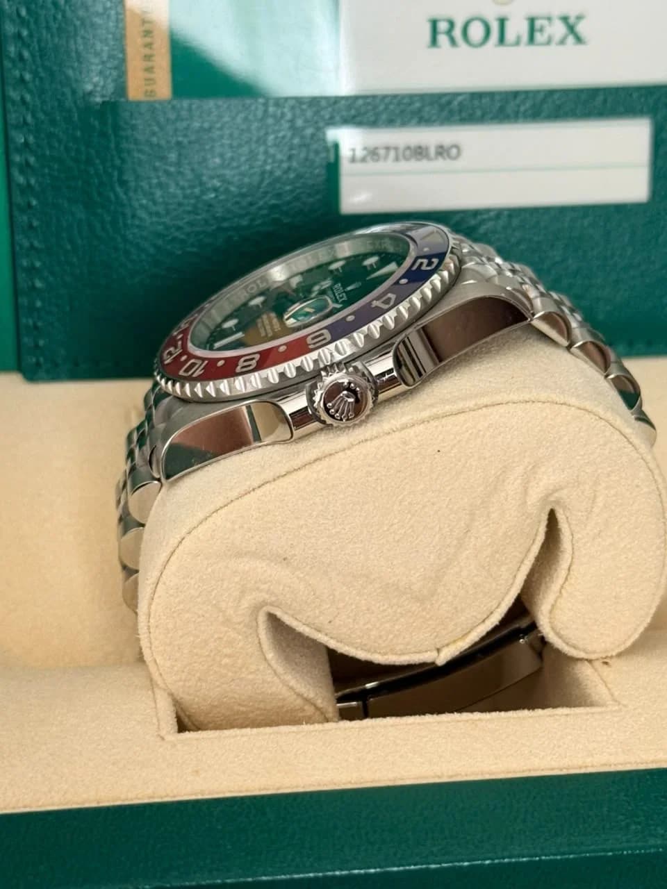 Thumb GMT-Master II Stainless Steel / BLRO / Jubilee