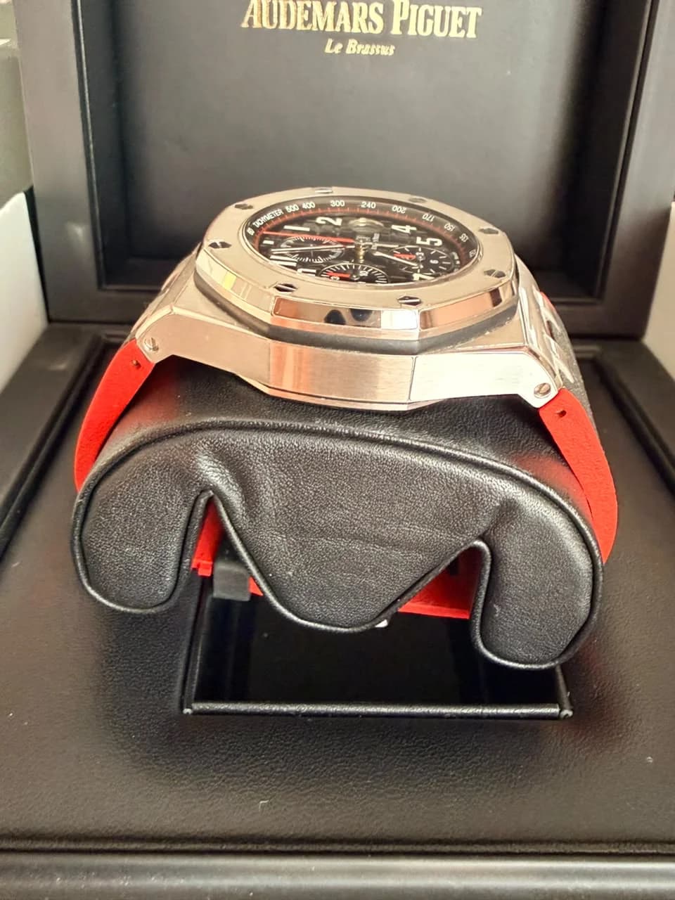 Thumb Royal Oak Offshore 26470 Stainless Steel / Black / Alligator