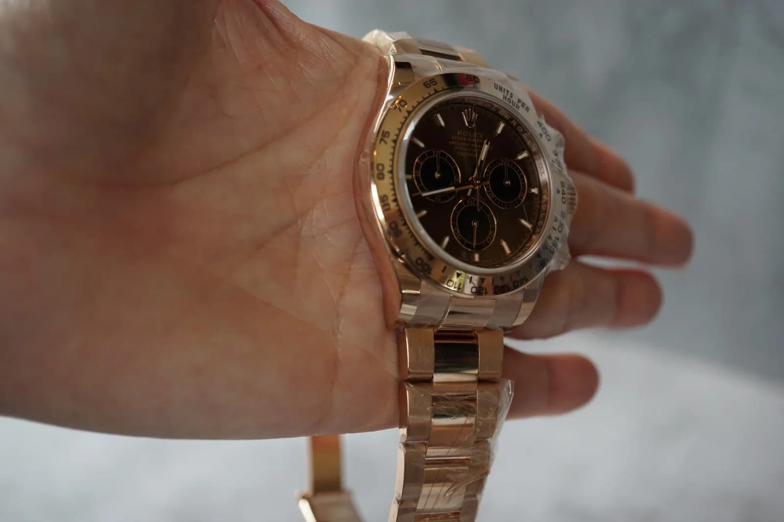 Thumb Cosmograph Daytona Everose / Choco - Black / Oyster