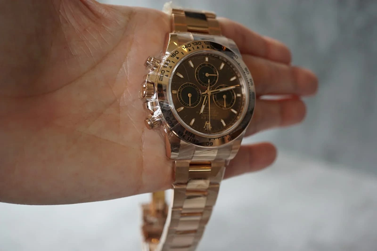 Thumb Cosmograph Daytona Everose / Choco - Black / Oyster