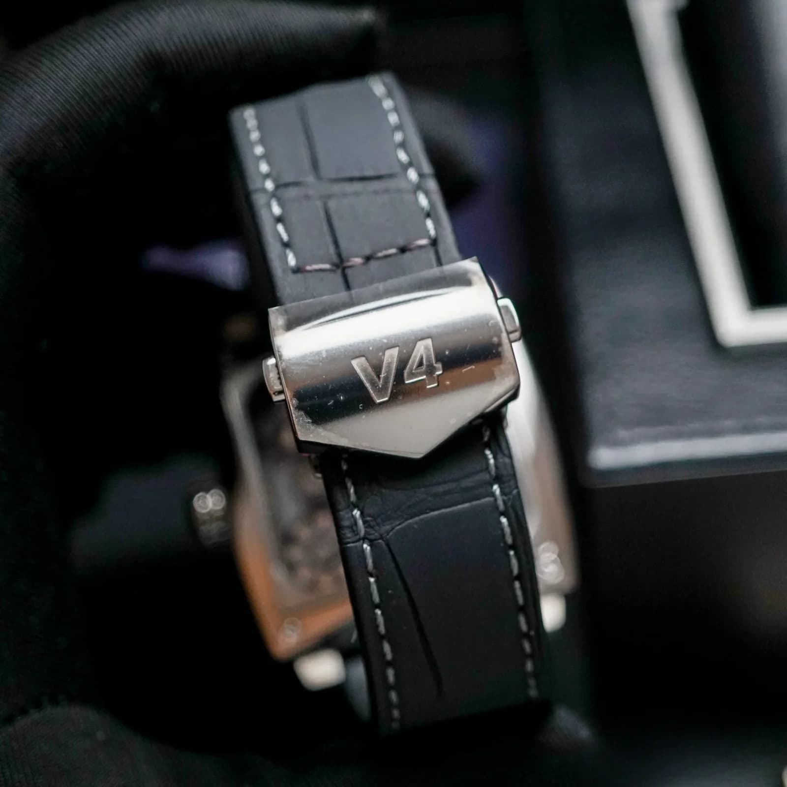 Thumb Monaco V4 Rare Limited Edition Skeleton Dial Automatic Titanium Ceramic Case