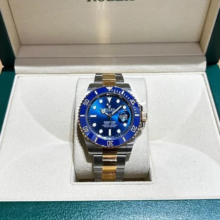 Submariner Date 41 Stainless Steel / Yellow Gold / Blue