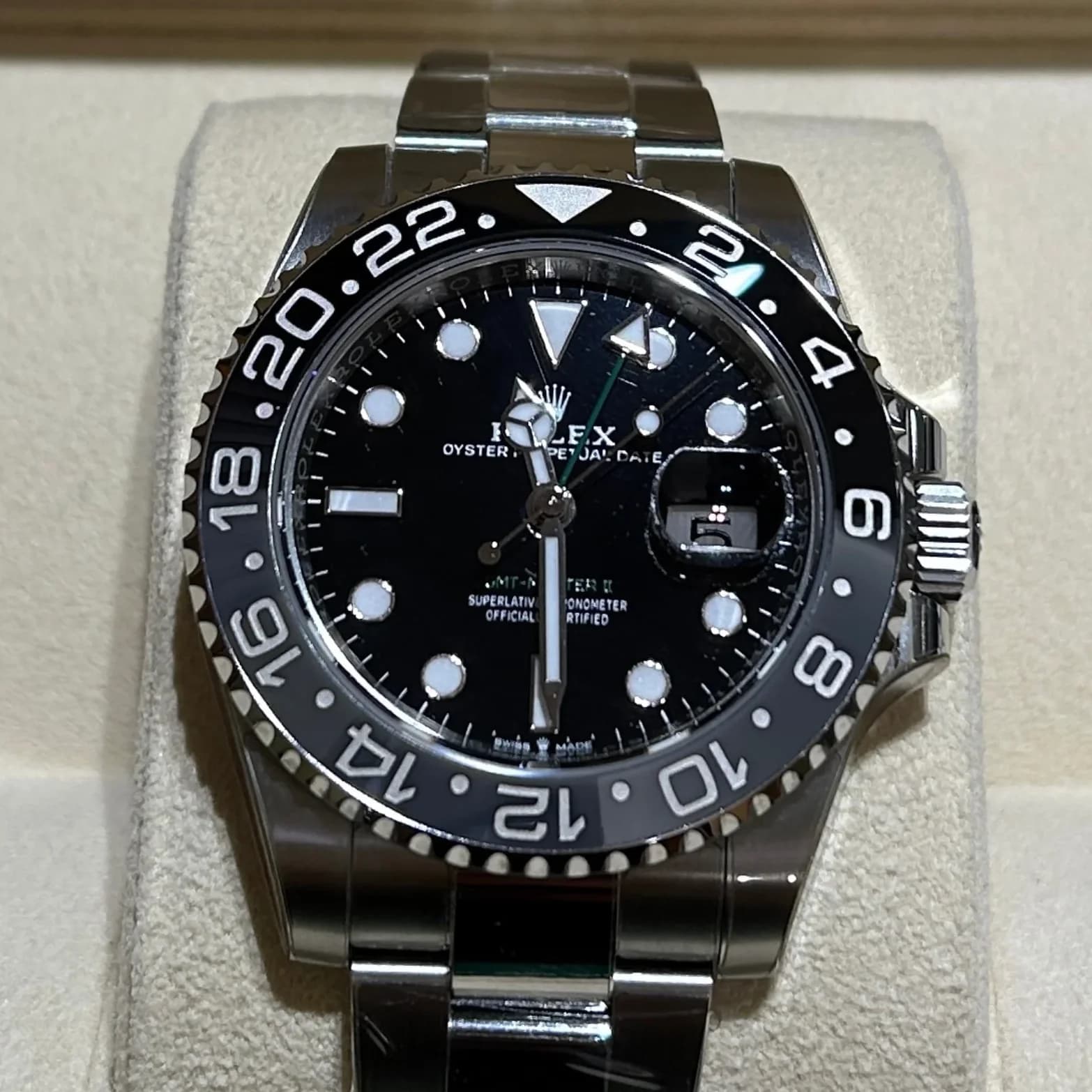 Thumb GMT-Master II Stainless Steel / GRNR / Oyster