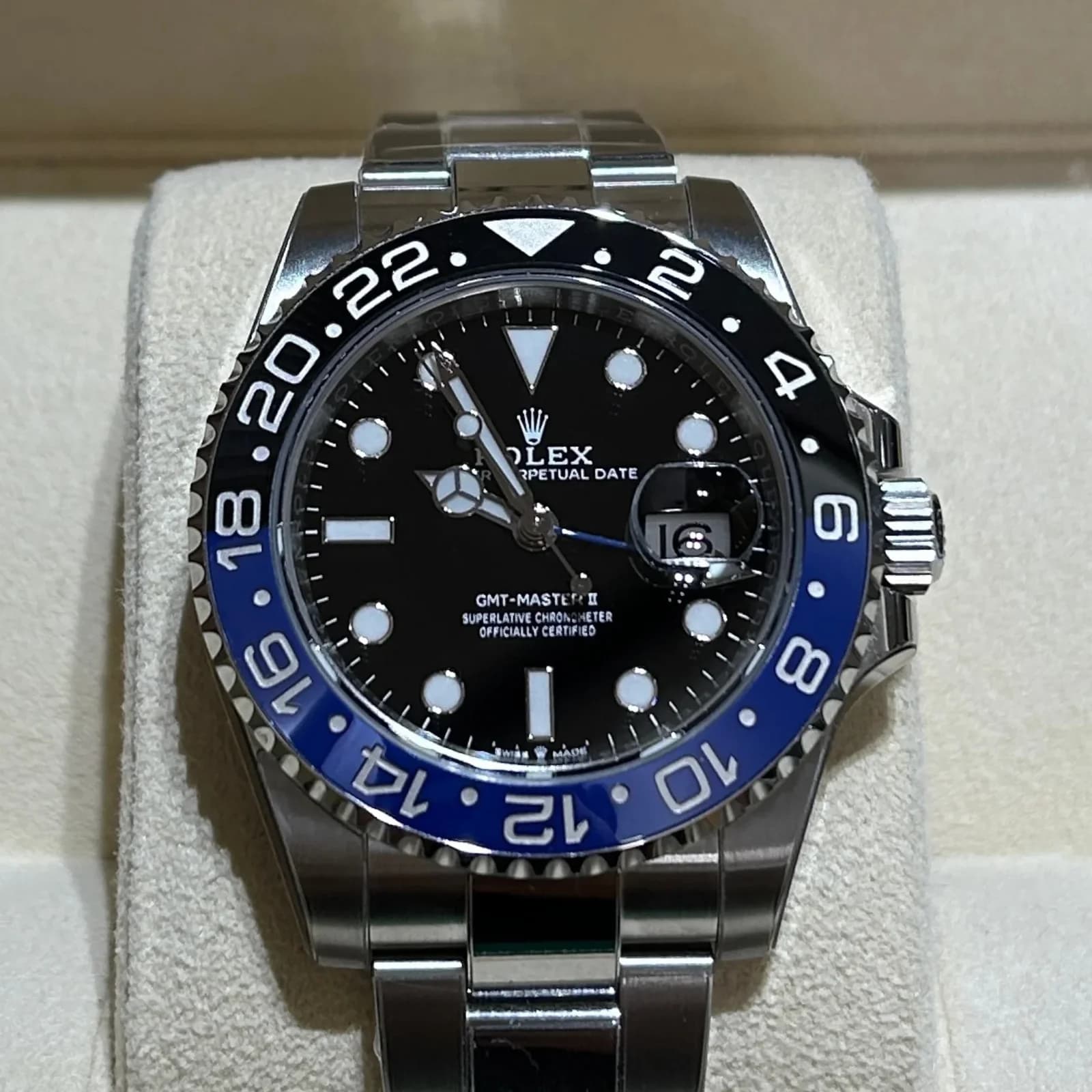 Thumb GMT-Master II Stainless Steel / BLNR / Oyster