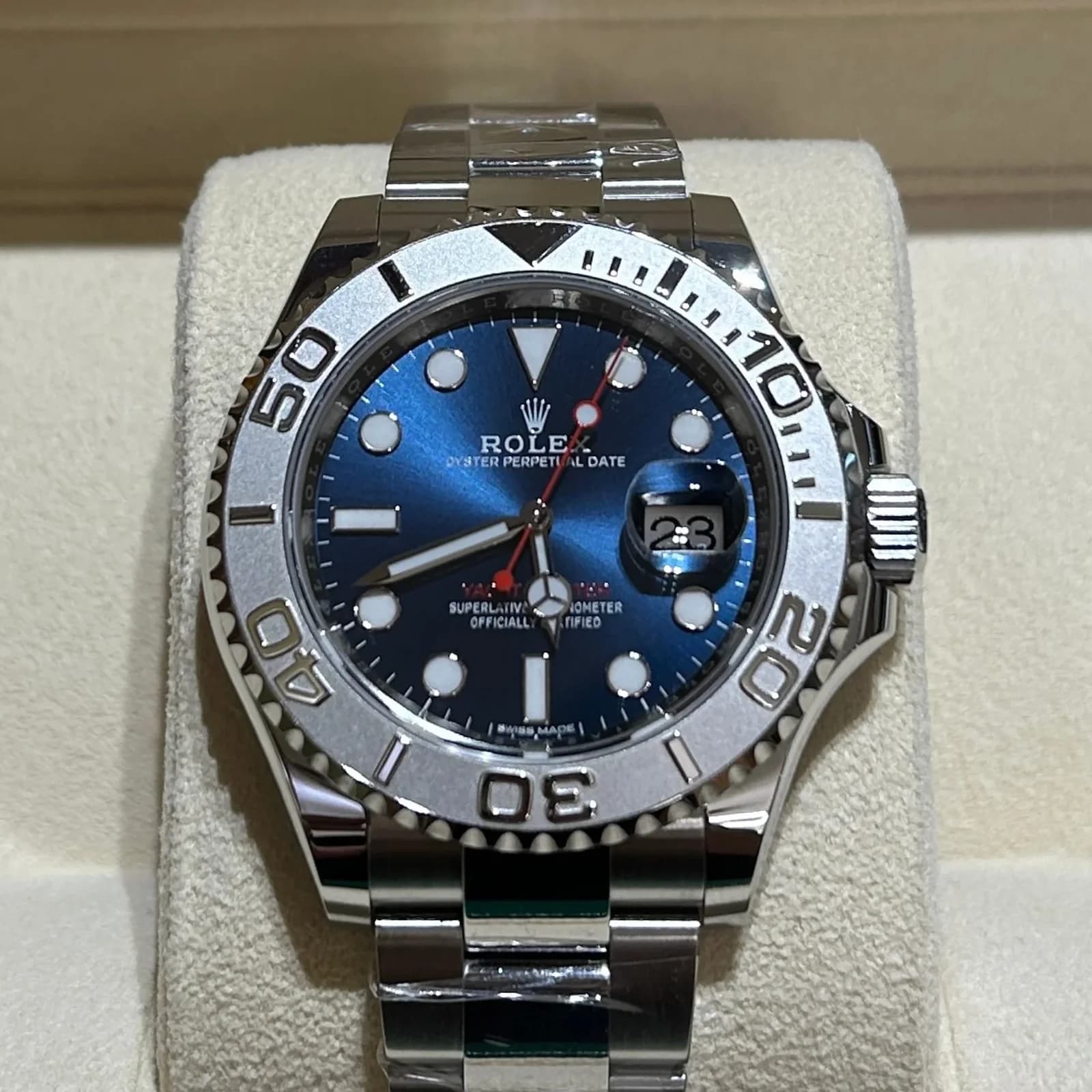 Thumb Yacht-Master 40 Rolesium / Blue