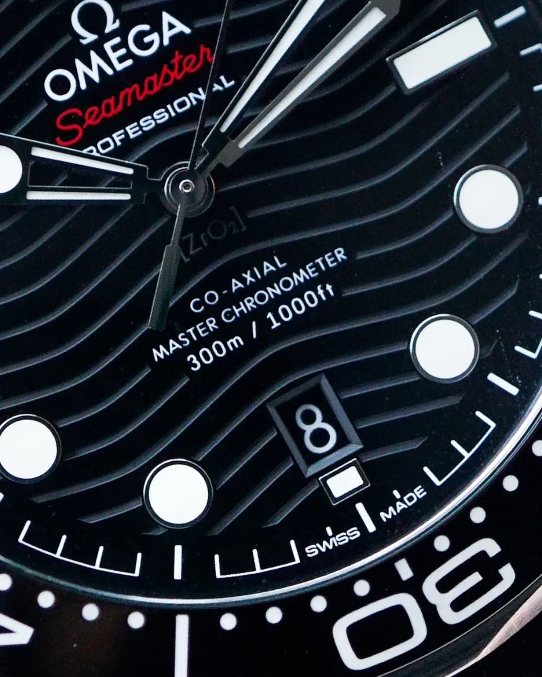 Thumb Seamaster Diver 300M Master Co-Axial 42 Stainless Steel / Black / Rubber