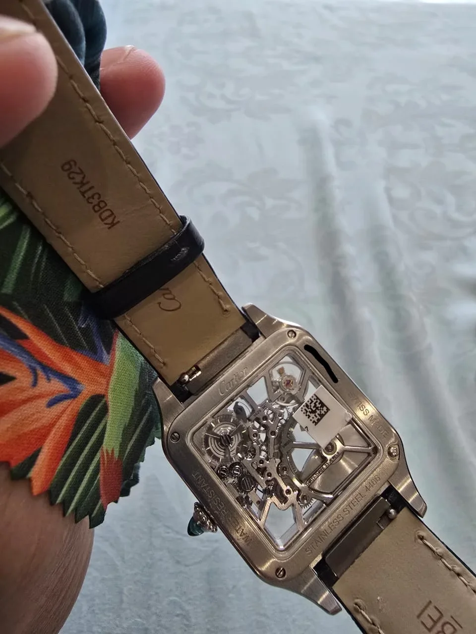 Thumb Dumont Large Stainless Steel / Skeleton Micro-Rotor