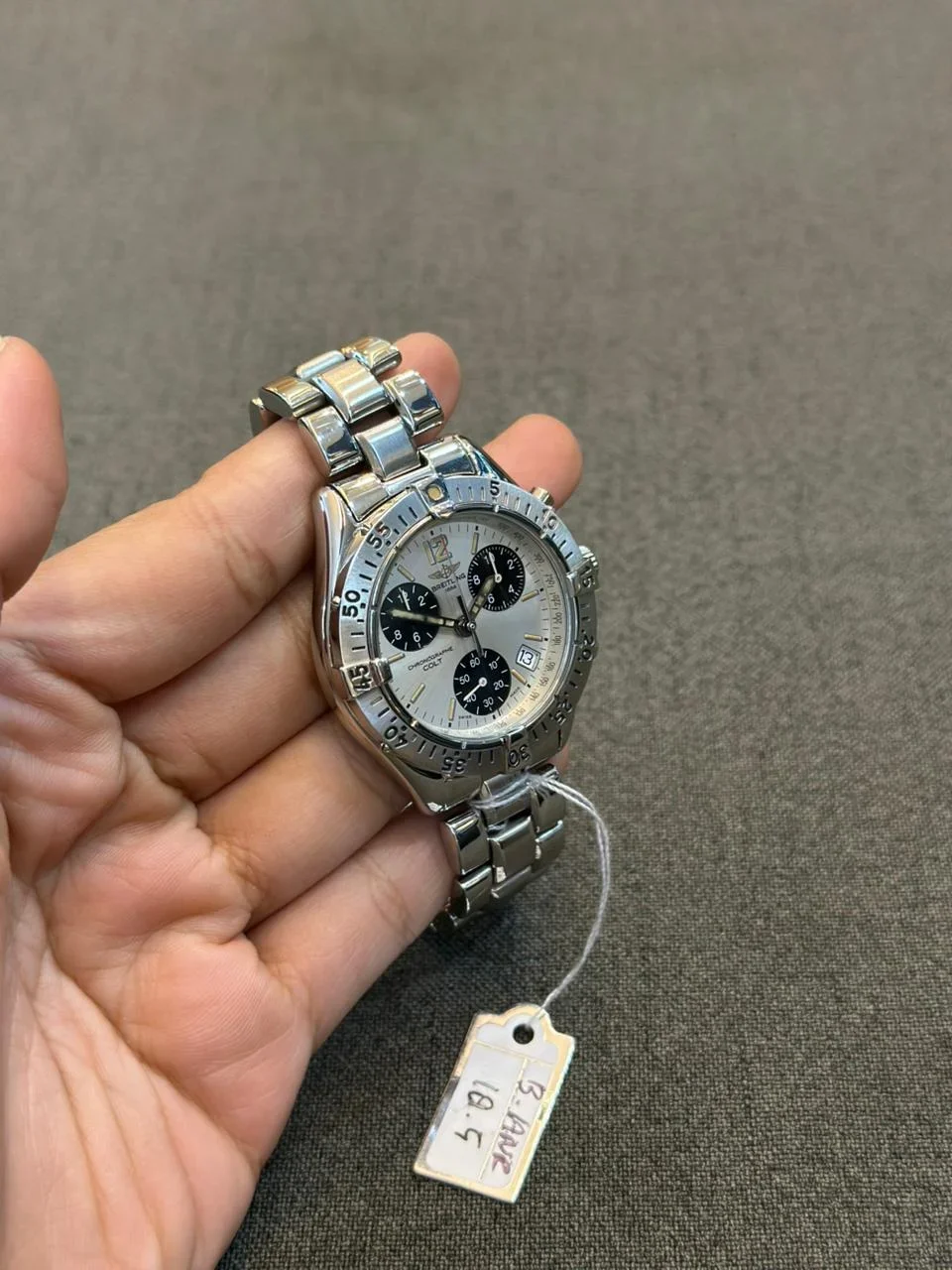 Thumb Colt Chronograph Quartz Stainless Steel / Blue