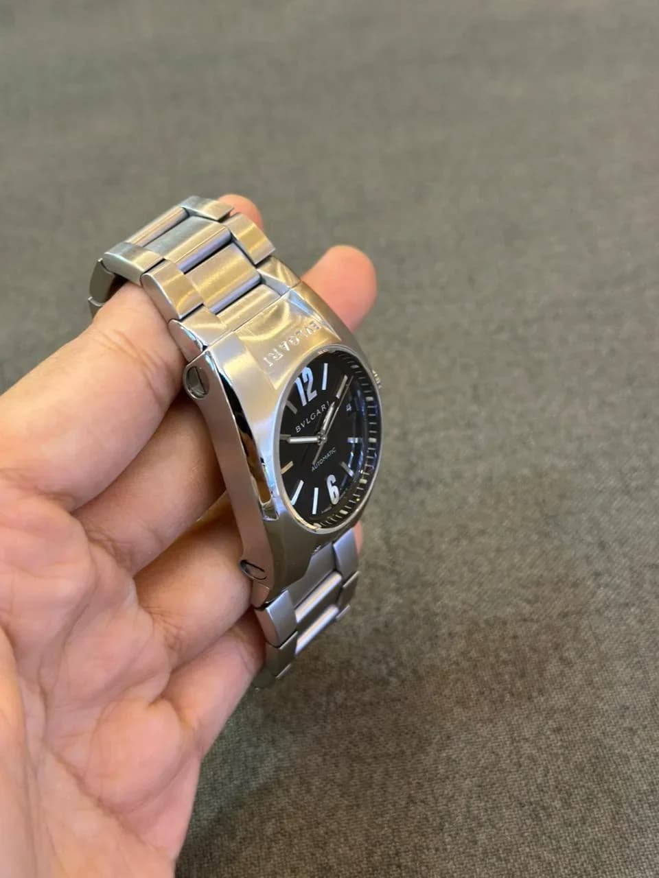 Thumb Ergon Automatic Stainless Steel / Black