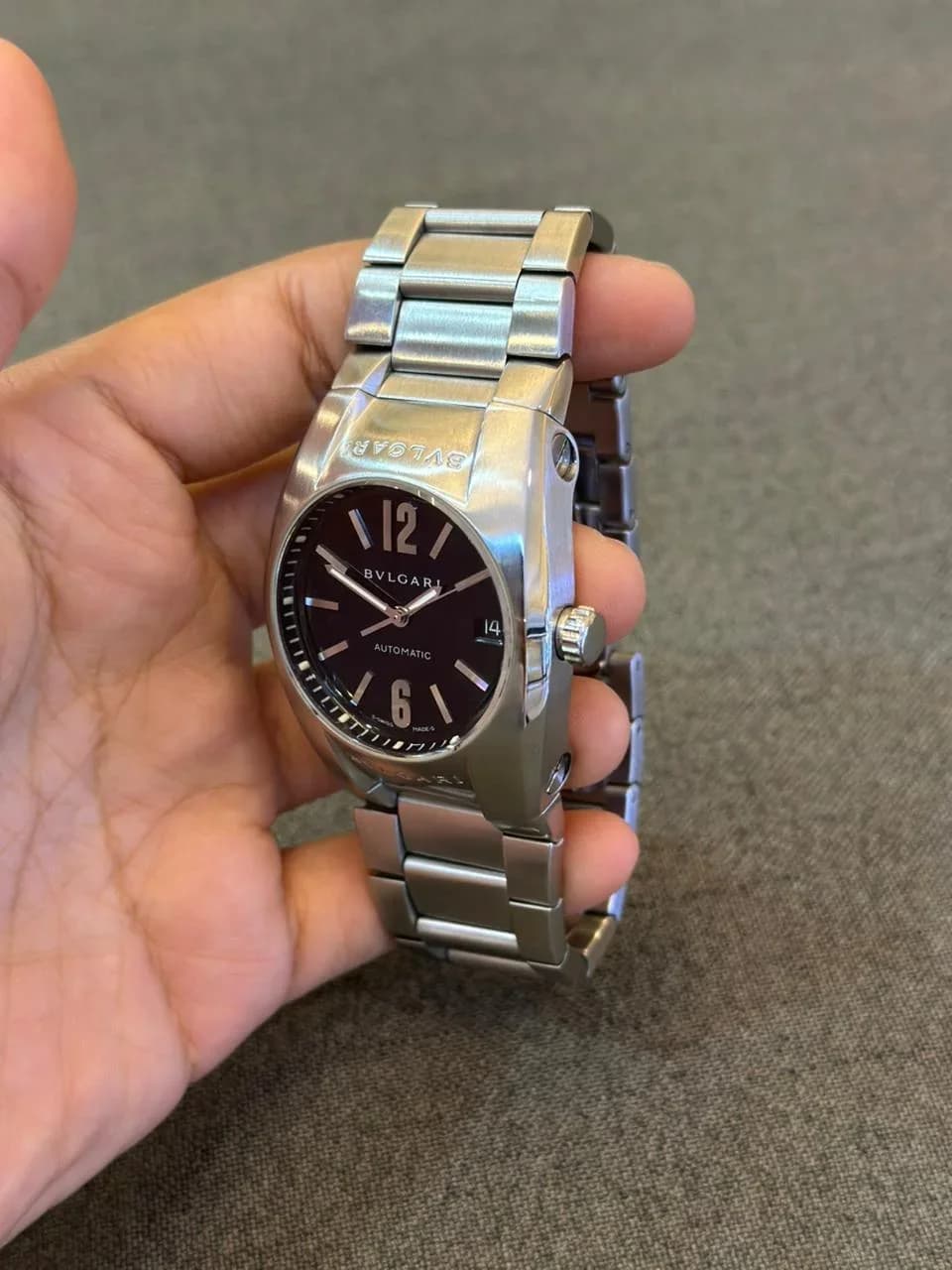 Thumb Ergon Automatic Stainless Steel / Black