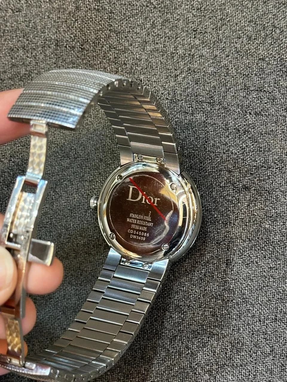 Thumb La D De Dior Stainless Steel Quartz / Black