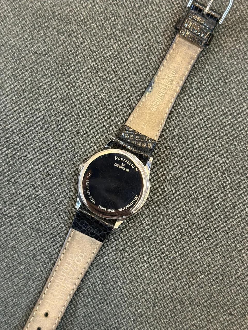 Thumb Portfolio Stainless Steel Quartz / White-Roman
