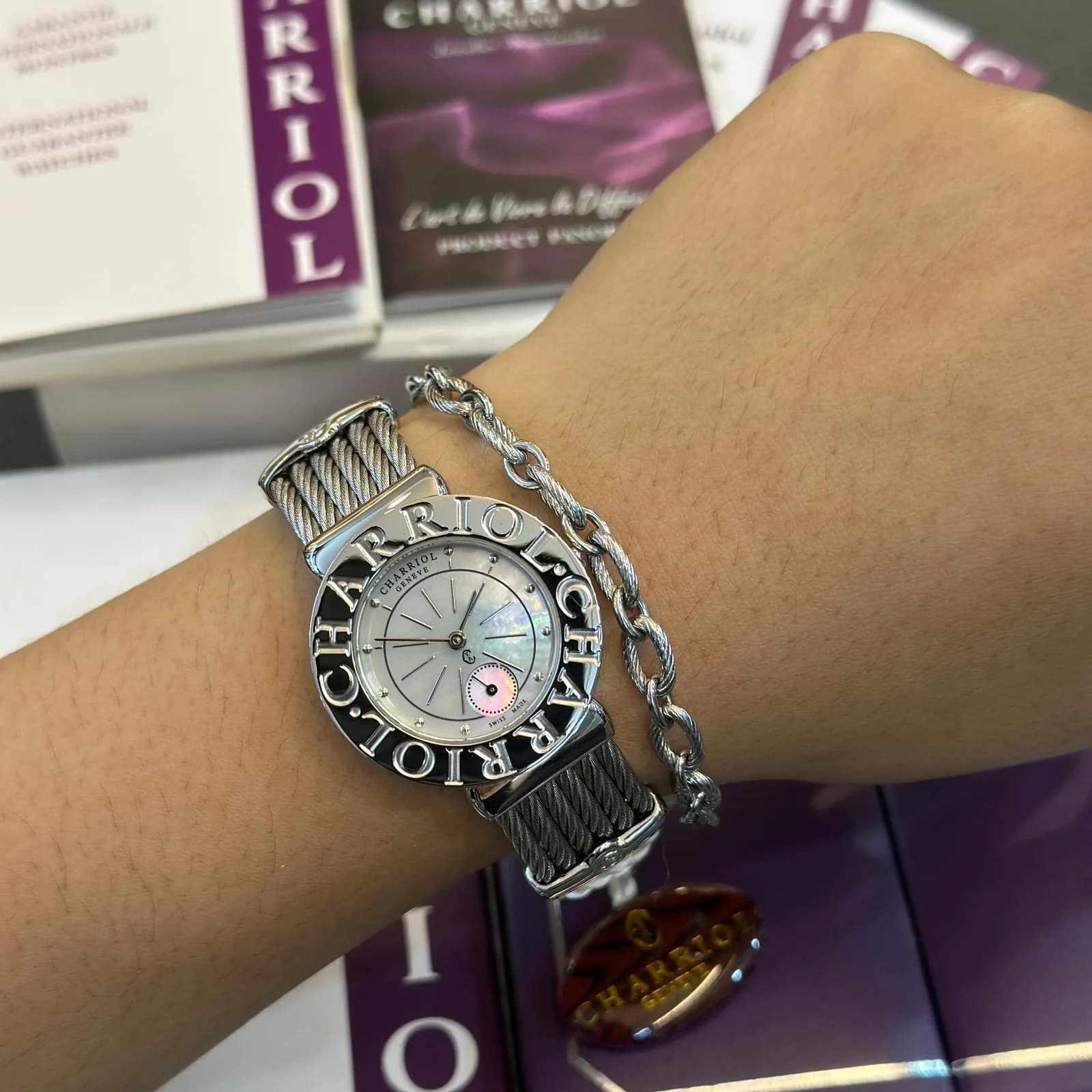 Thumb St Tropez 30 Quartz / Stainless Steel / Mother of Pearl