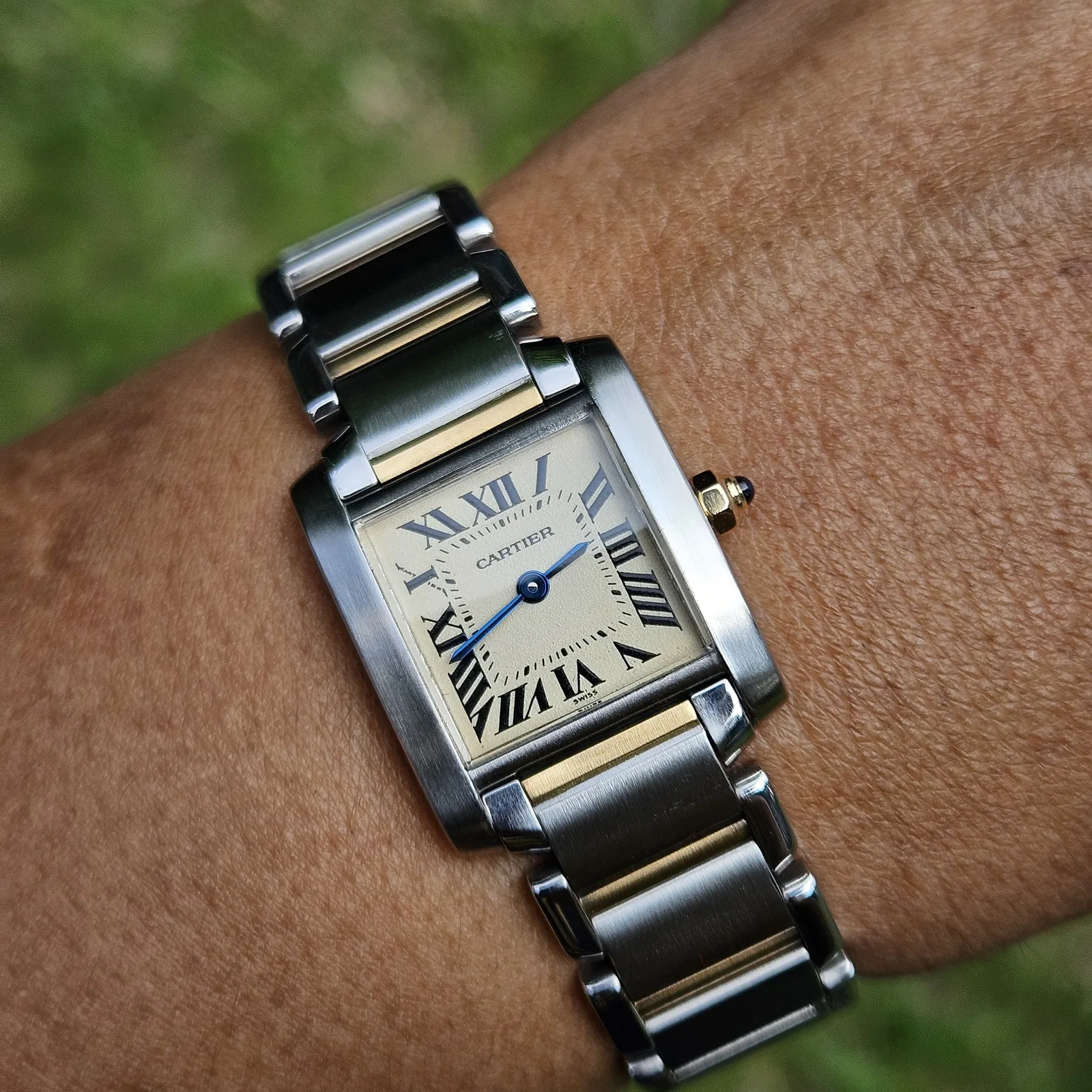 Thumb Tank Francaise Small Stainless Steel / Quartz