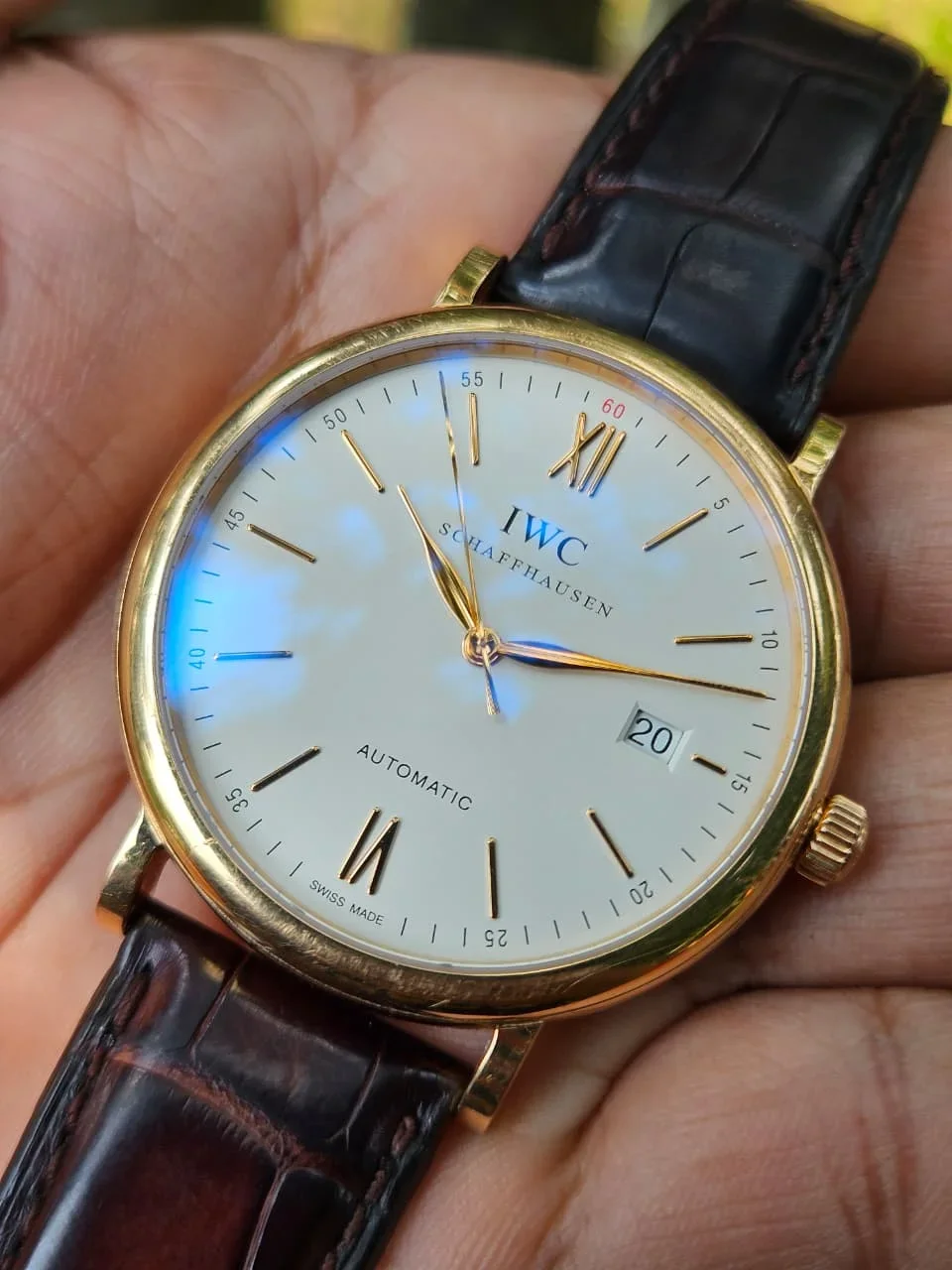 Thumb Portofino Automatic Red Gold / Silver