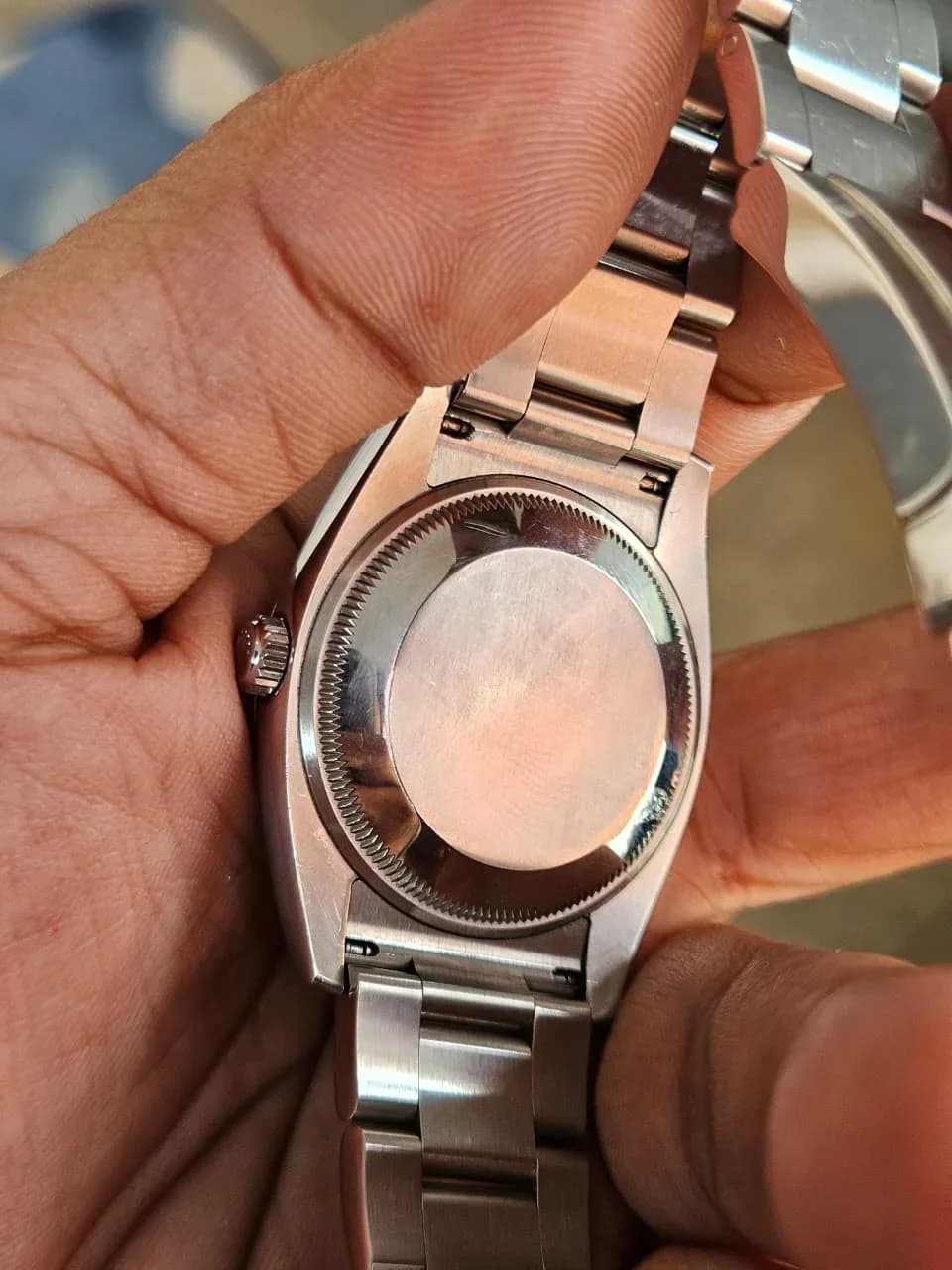 Thumb Oyster Perpetual 34 Silver Explorer