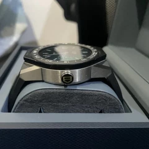 Thumb Carrera Connected Modular 45 Titanium / Ceramic / Brown Calf